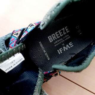 【美品】BREEZE × IFME 水陸両用 アクアシューズ マリンシューズ　15cmの画像
