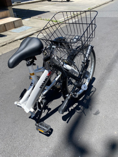 Amazon | PANGAEA(パンゲア) パンクしない折りたたみ自転車 ブラック PANGAEA TOUCH 折り畳み自転車