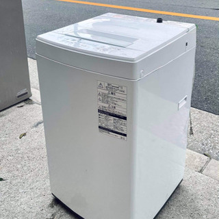 TOSHIBA洗濯機♻️?2019年製　4,5KG