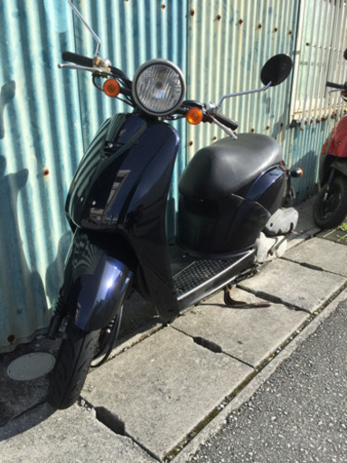 ホンダ  トゥデイ50 ダークブルー  名変したらすぐ乗れます