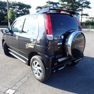 価格変更　テリオスキッド【YouTubeで現車確認】現状販売☆グレード　キスマークＬ☆7万キロ台☆エアロ☆ナビの画像