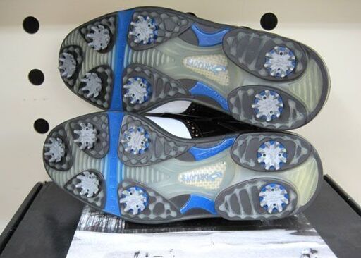 未使用品 フットジョイ DRYJOYS ゴルフシューズ 白×茶 クロコ柄 JPN25cm XW(3E)  FOOTJOY 札幌市手稲区