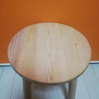 無印良品　スツール　中古の画像