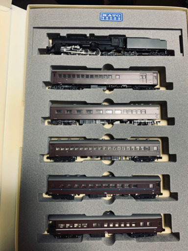 Nゲージ　C 62蒸気機関車　客車5両セット