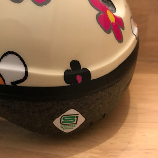 自転車　子供　ヘルメット　ハッピーフラワー　50-54cmの画像