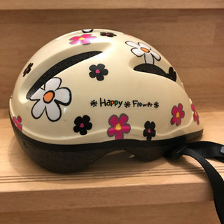 自転車　子供　ヘルメット　ハッピーフラワー　50-54cmの画像