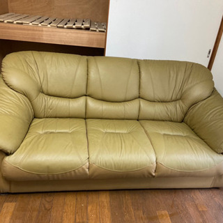 3人掛けソファ　ヴィンテージの画像