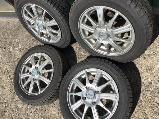155/65R13ﾖｺﾊﾏｱｲｽｶﾞｰﾄﾞig20+ｱﾙﾐﾎｲｰﾙｾｯﾄです。
