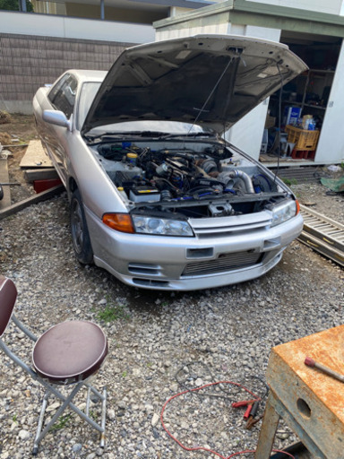 R32GTRフルチューンHKS６速ドグMT一時抹消済T78ツイン