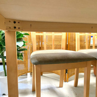 ナフコ ダイニングテーブルセット