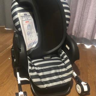 カトージ ハイローチェア ブラックボーダー