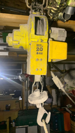 ベビーホイスト　ウインチ　電動巻上機