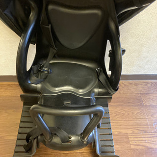 自転車後ろ椅子の画像