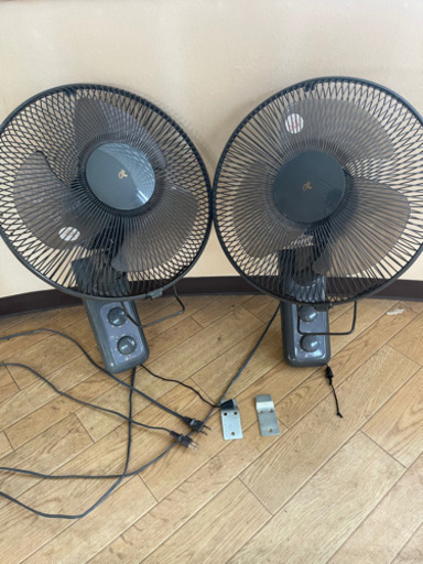 壁掛け扇風機KT159T2台セット