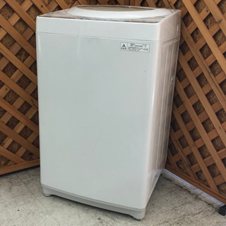 【愛品館江戸川店】「保証有り」TOSHIBA東芝　5.0kg　全自動洗濯機 「AW-5G2」 （2015年製）お問い合わせID:142-029347-007　配送可　1,100円～