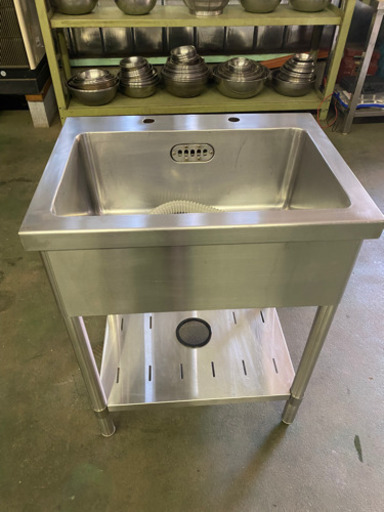 1槽シンク　600x450x785