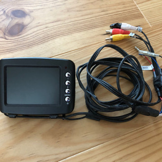 【お取り引き中】ワンコインに値下げ‼︎ カーモニター、小型3.5インチ