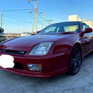 HONDA 　ホンダ　プレリュード　赤　E-BB6　2.2SiR...