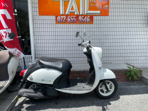 ★6万円　ビーノ　インジェクションモデル！リモコン付き！セル1 実働車★ヤマハ　VINO SA37J 原付　スクーター