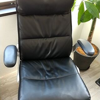 テレワークに｜社長椅子｜NITORI ニトリ ワークチェア 黒 ...