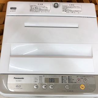 【愛品館江戸川店】「保証有り」Panasonic　6.0kg　全自動洗濯機 「NA-F60B11」 （2018年製）お問い合わせID:142-029519-007　配送可　1,100円～の画像
