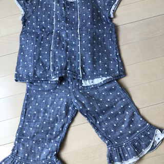 美品☆女児　セットアップ　可愛い　水玉　
