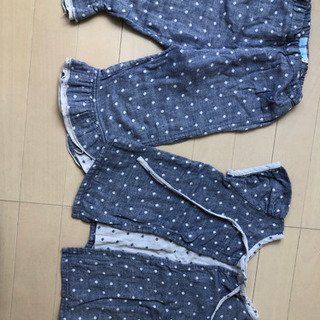 美品☆女児　セットアップ　可愛い　水玉　の画像