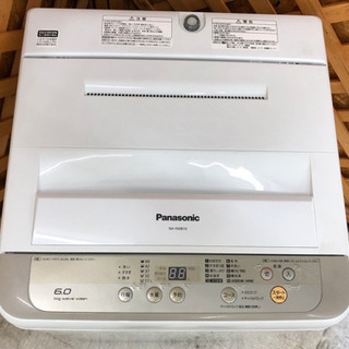 【愛品館江戸川店】「保証有り」Panasonic　6.0kg　全自動洗濯機 「NA-F60B10」 （2017年製）お問い合わせID:142-028925-007　配送可　1,100円～の画像
