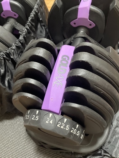 可変式ダンベル 24kg×2