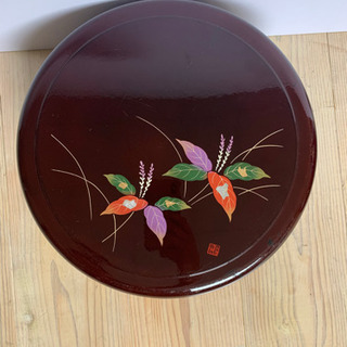 茶びつ　ー三色花柄ーの画像