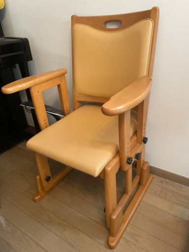 介護用 高さ調節チェアー