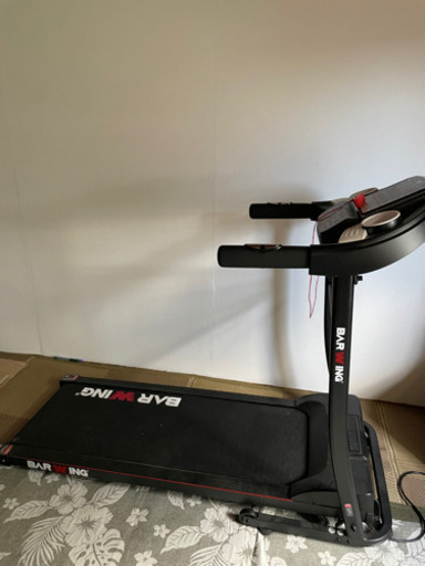 【ジモティー最安値】BARWING(バーウィング) 電動 ルームランナーMAX12km/h ルームランナー 電動 BARWING WI
