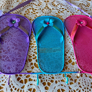 claire's カラフルサンダル壁掛け 夏のお部屋のお飾りに♪