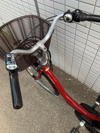 YAMAHA PAS natura レッド　26インチ　新基準　電動アシスト自転車