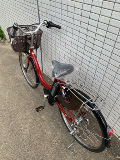 YAMAHA PAS natura レッド　26インチ　新基準　電動アシスト自転車