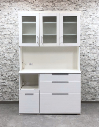 KG-38【美品】ニトリ 大型食器棚 ダリア