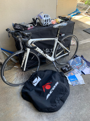 ジャイアントフルカーボン超軽量！フルセット※要整備