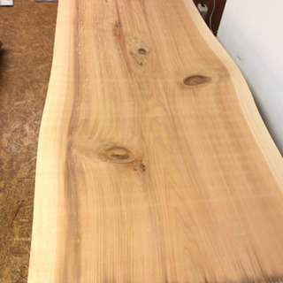 大特価 特大 250cm×87.5cm 無垢 一枚板ダイニングテーブル 近場配送無料☆ (ニコニコ) 千葉のテーブル の中古あげます・譲ります｜ジモティーで不用品の処分