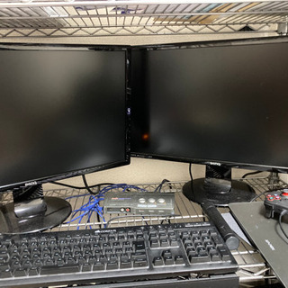 [お譲り先決定]BENQのフルHDディスプレイ24型2台