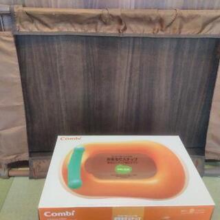 combi おまる　バリケード