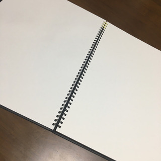 スケッチブック　ノートの画像