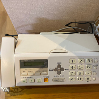 Sharp  Fax つき電話　説明書あり