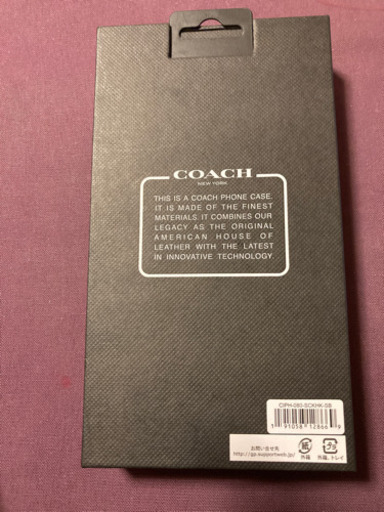 COACHのiPhoneケース