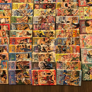 ワンピース　1巻〜87巻＋おまけ2冊の画像