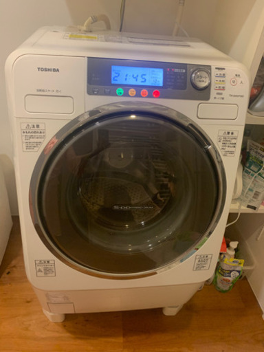 東芝 TOSHIBA ドラム式洗濯乾燥機 ハイブリッドドラム   TW-200VF