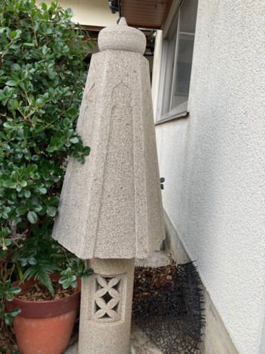 石灯篭② 高さ約120cm
