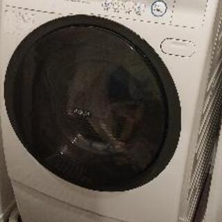 ドラム式洗濯機9kg AQUA AQW-D500-L 左開き