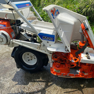 クボタ一条刈一輪オートバインダーめぐみRA20の画像