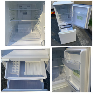 配送無料🚛当日配送‼️ SHARP 137L🏅ナノ低温脱臭触媒採用🏅　冷蔵庫　シャープ　✨　洗濯機　も出品✨　兵庫　大阪　奈良　京都　和歌山　滋賀✨の画像