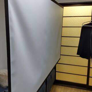 プロジェクタースクリーン　自立式　80インチ　EPSON